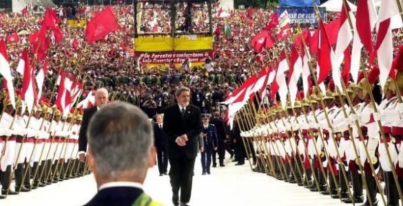 Posse de Lula em 2002