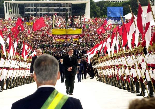 Posse de Lula em 2002